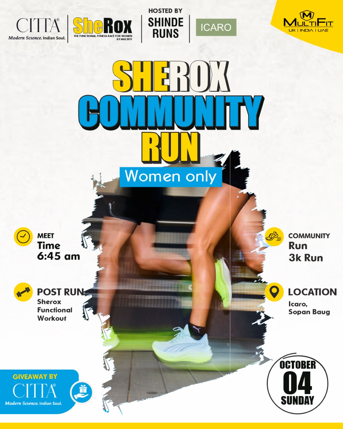Sherox Community Run + Workout